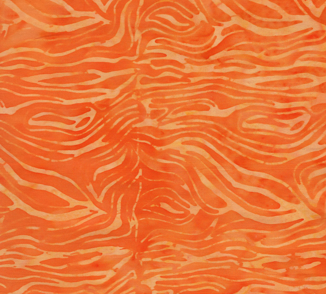 Bark (wavy lines) / Orange ba3021
