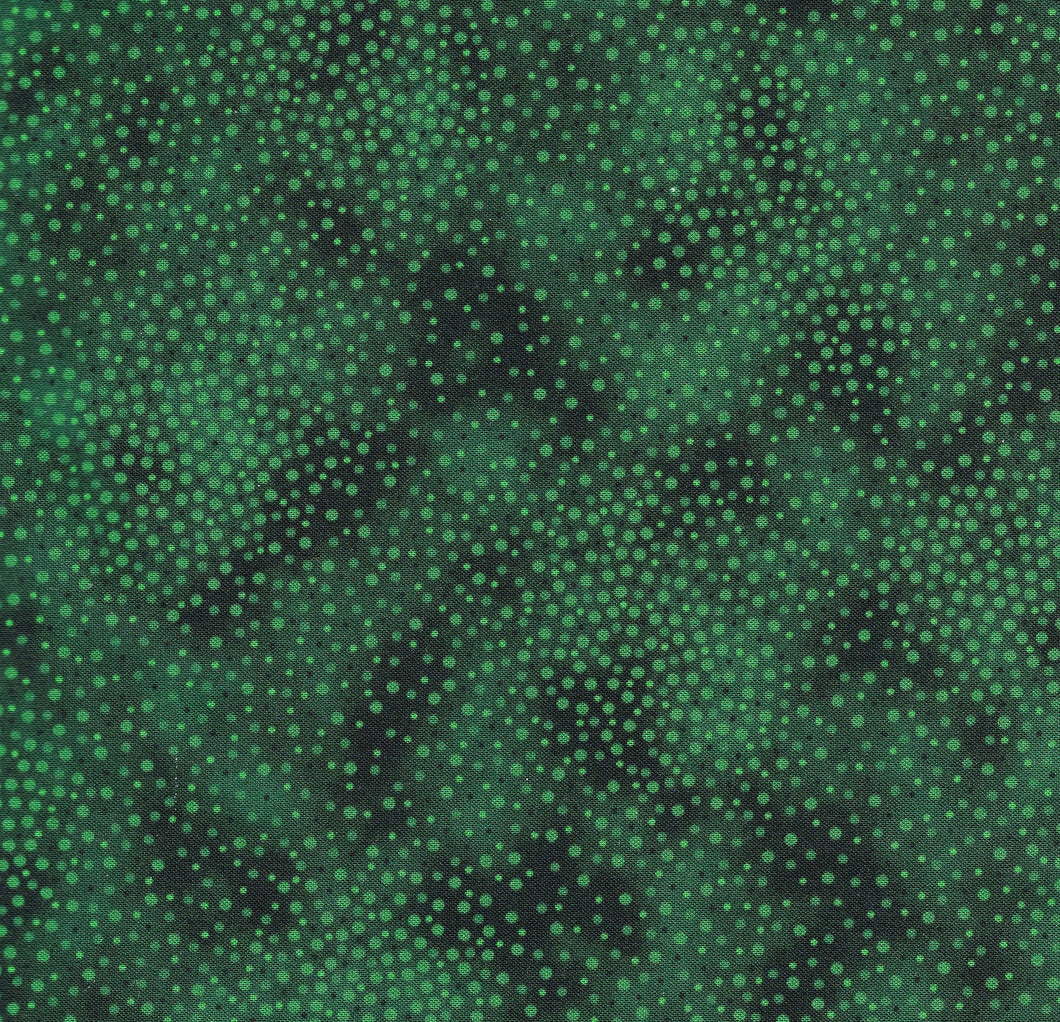 Spotsy Dots / Dark Green ho653