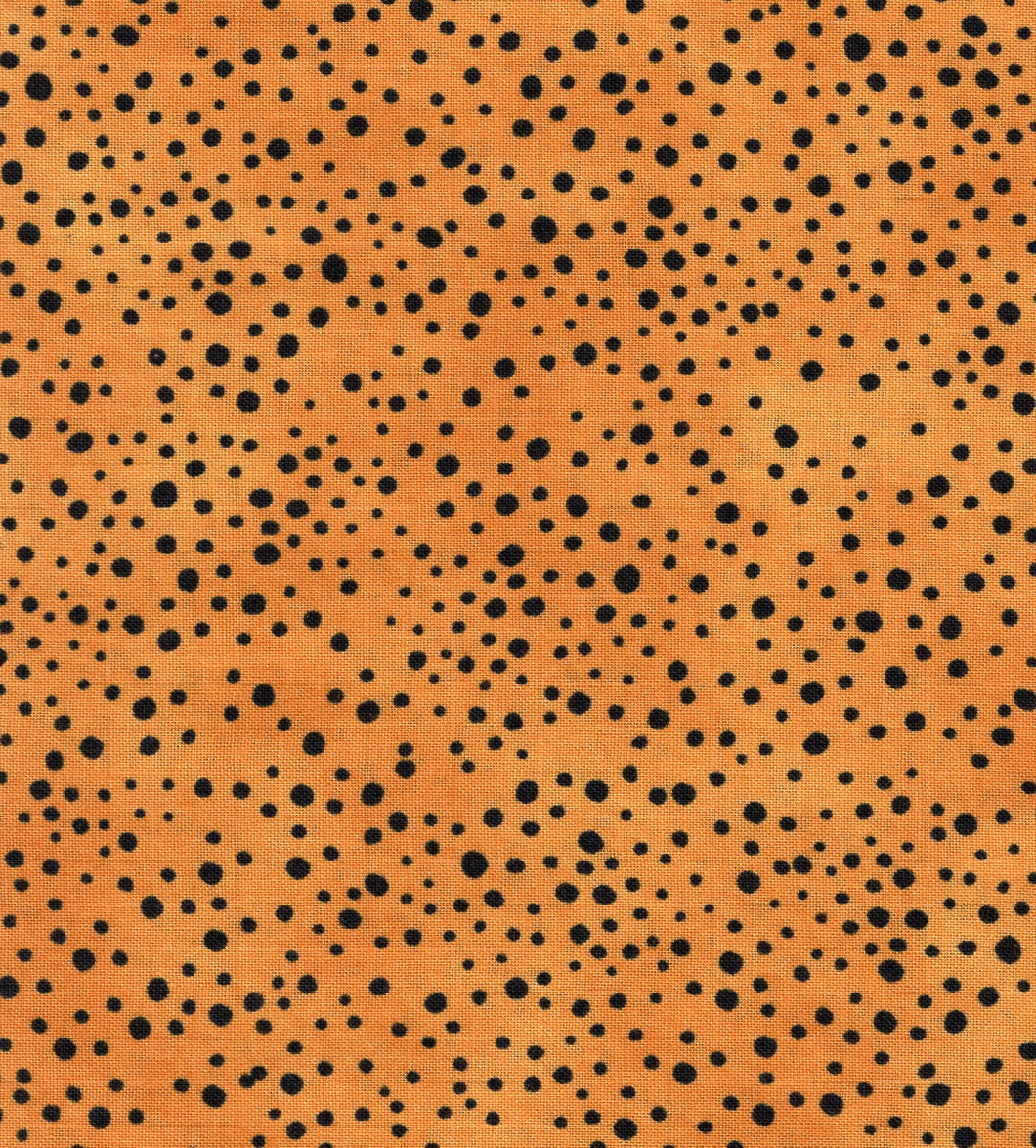 Loralie Spice Cats / Black Dots / Orange ho593