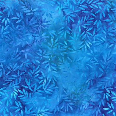 Bamboo leaves/blue