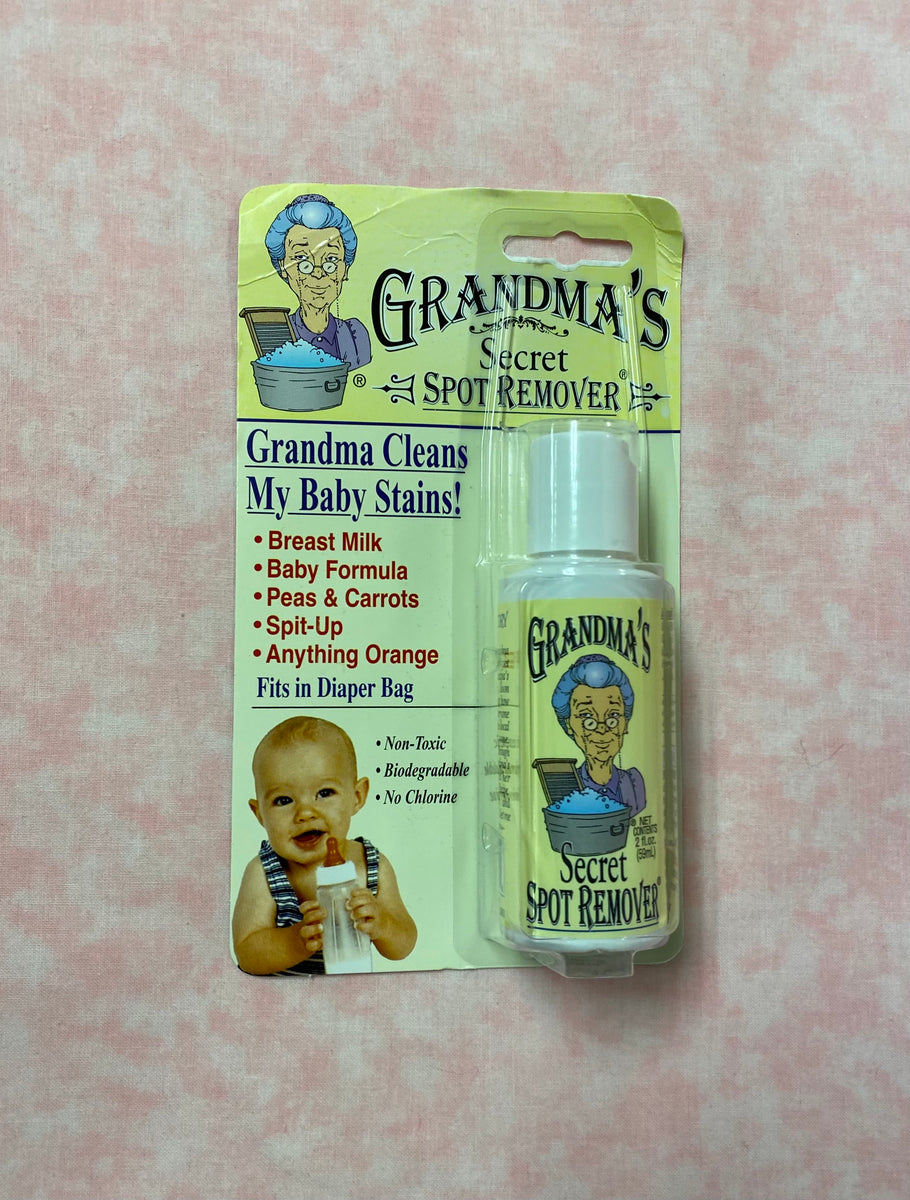  Grandma's Secret GSSR1001 Spot Remover, 2-Ounce, 2 Fl Oz (Pack  of 1), White : Health & Household