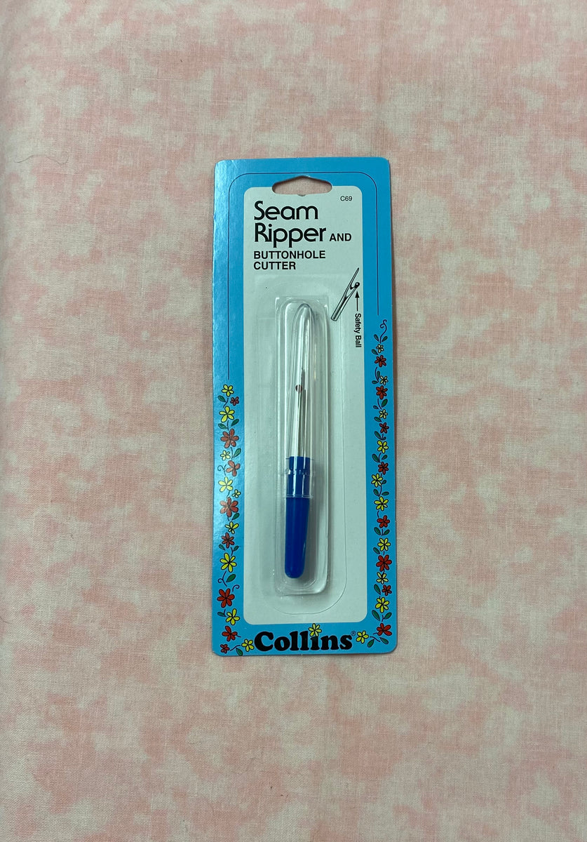 Collins Seam Ripper And Buttonhole Cutter n45 Quiltaway Fabrics