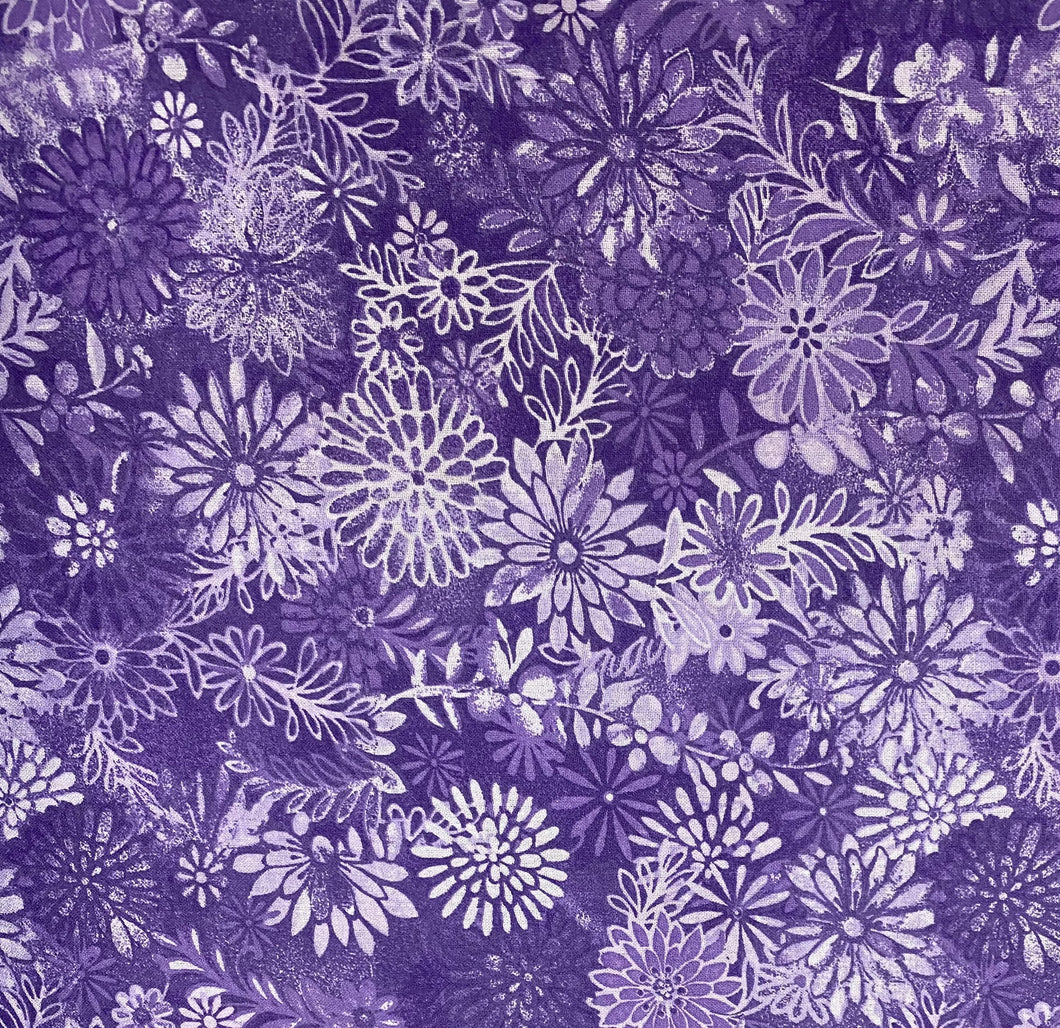Flowers / Purple wb203