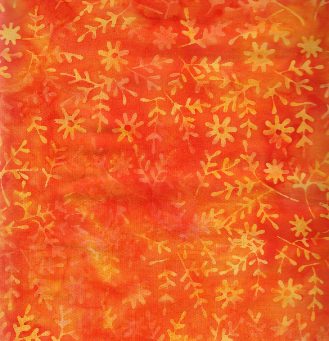 Sprig With Small Daisy / Orange ba3133