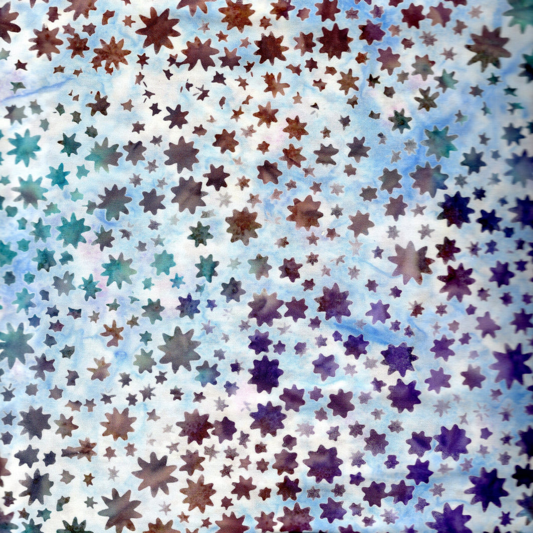 Mini Floral Stars / Multi Blue ba3157