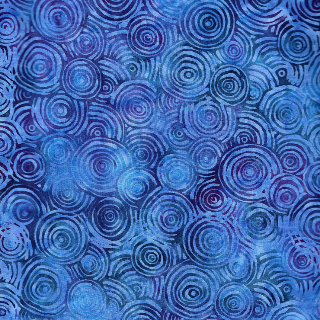 Tree Rings / Ocean Blue ba3260
