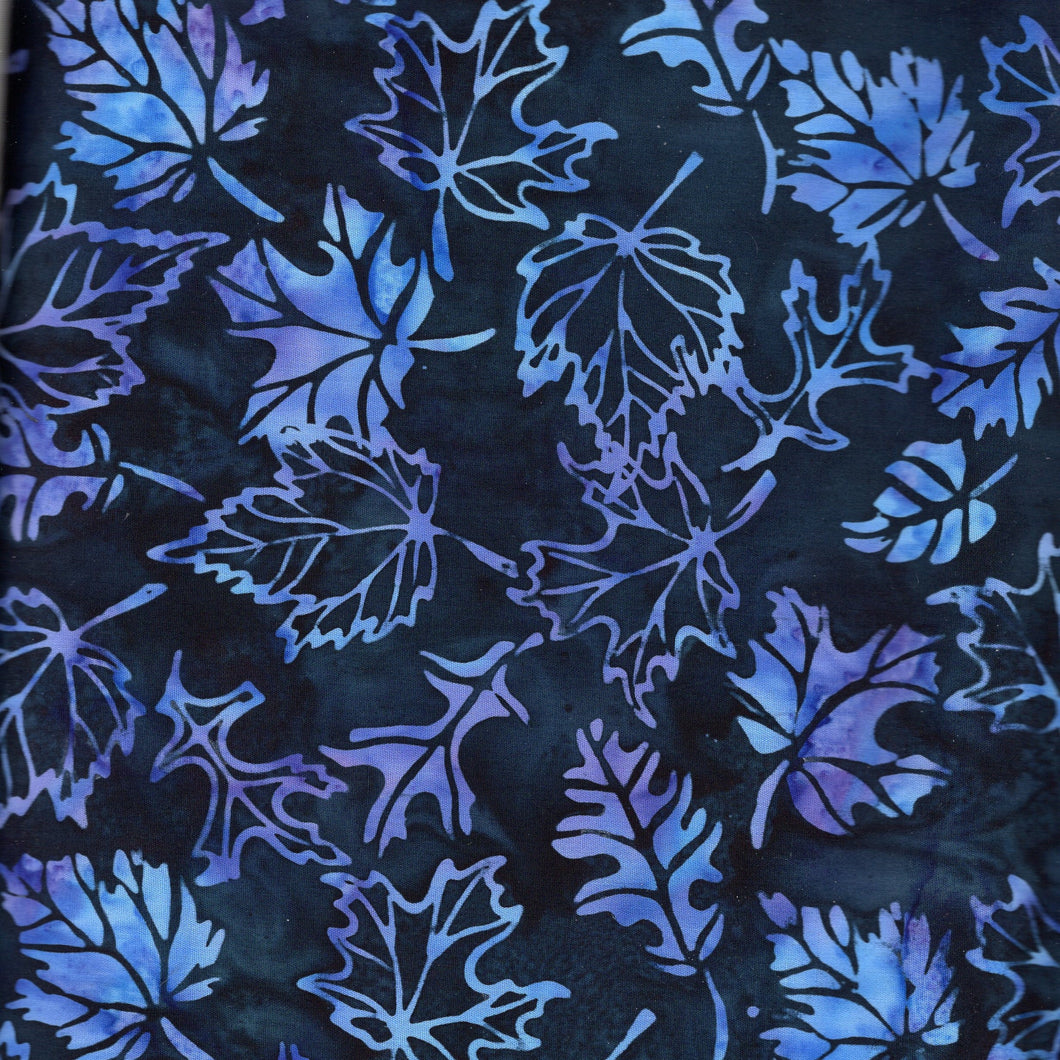 Mixed Leaves / Blue/Navy ba4361ba3261