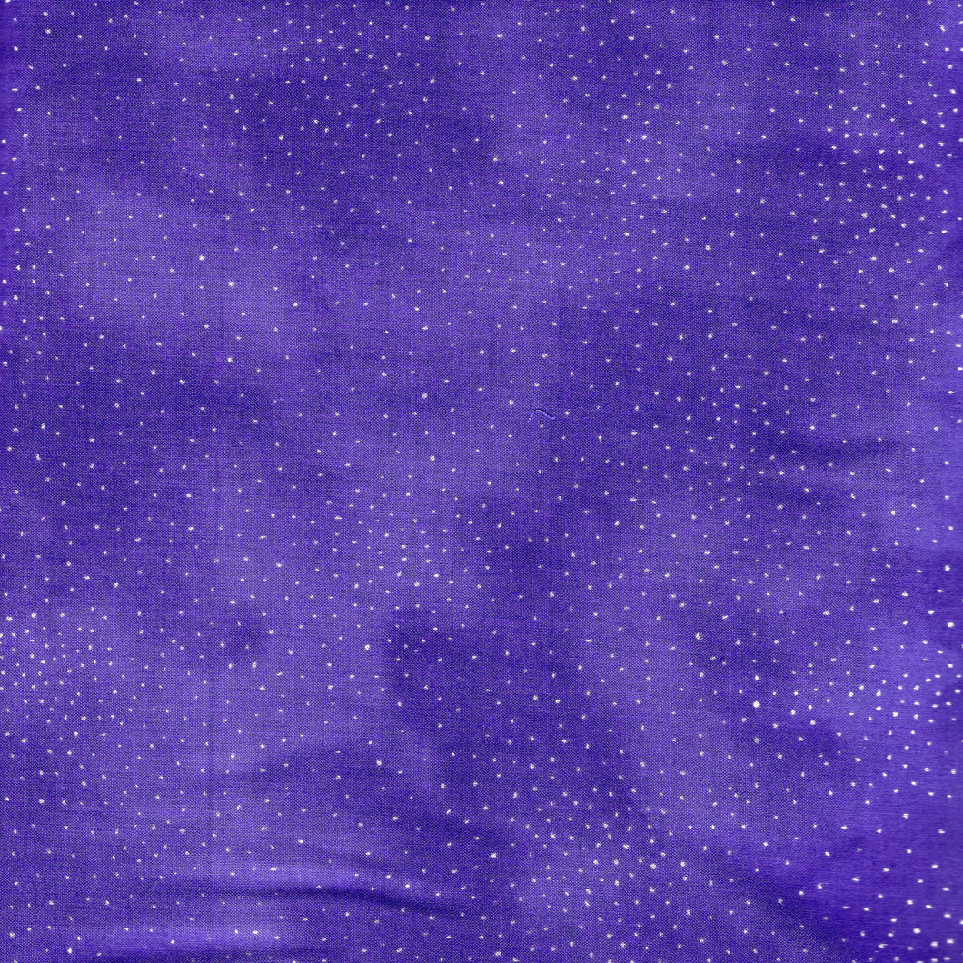 Laurel Burch Basic Dot 2 / Dark Purple with Silver Metallic lb182