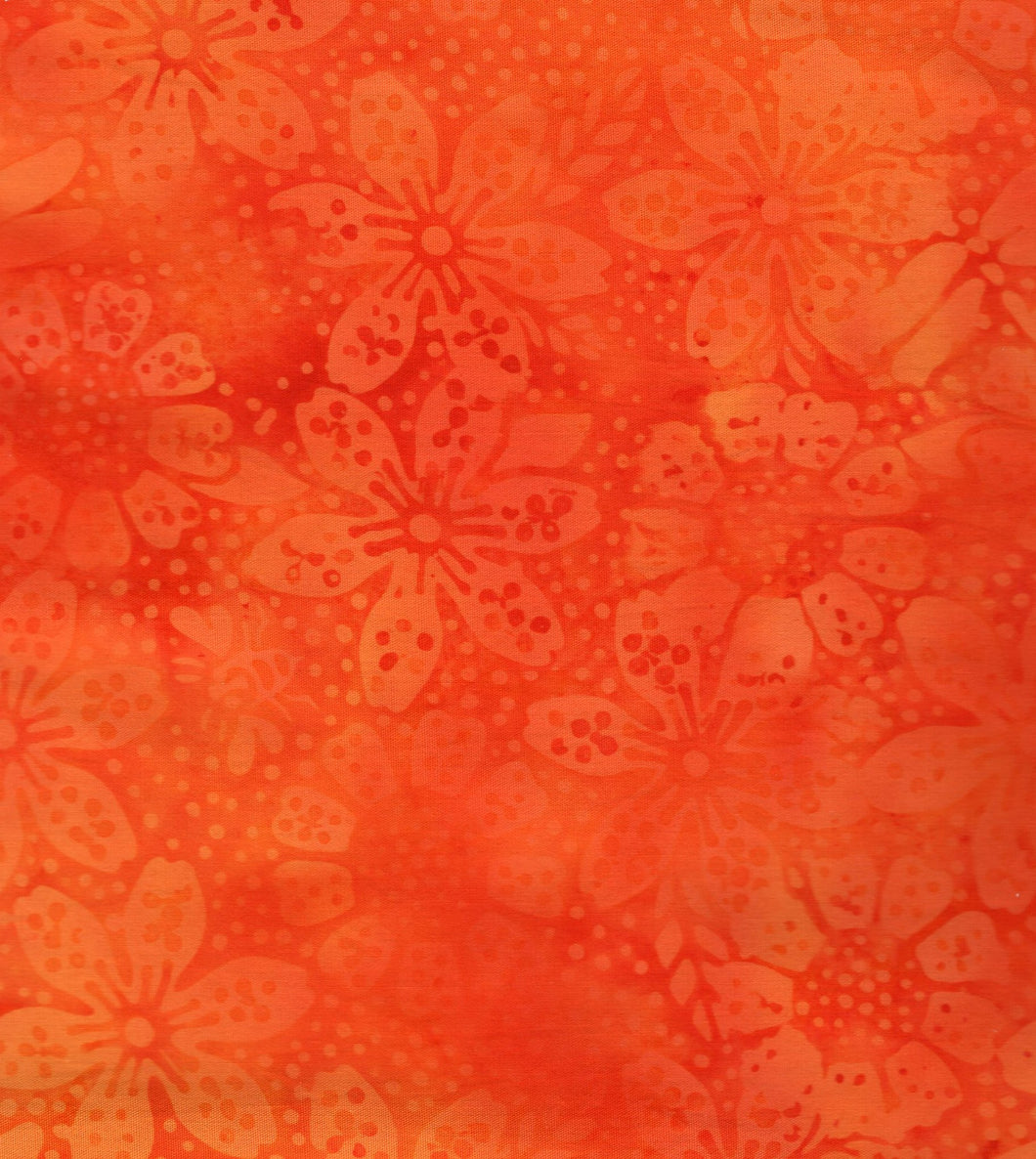 Floral Dots / Pumpkin ba2219