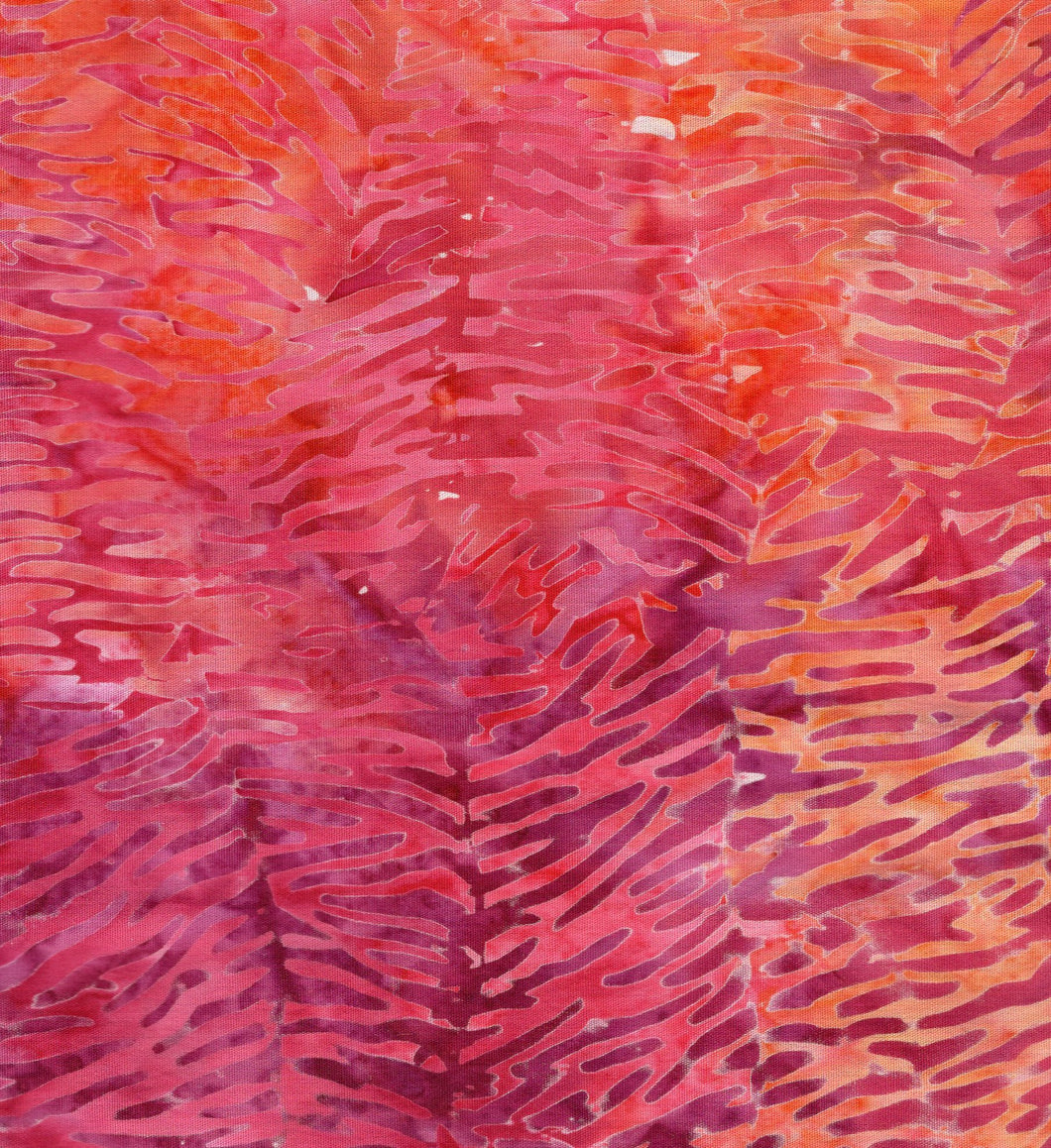 Ferns Orange / Pink ba755