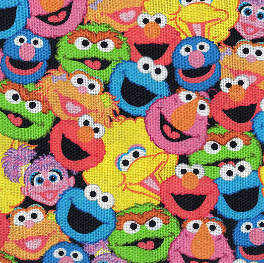 Sesame Street (faces)  / cr1028