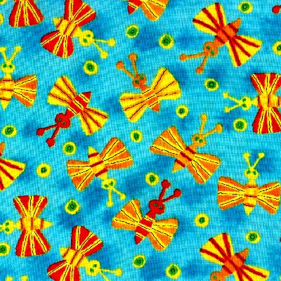 Sunny Butterflies / Turquoise cr212