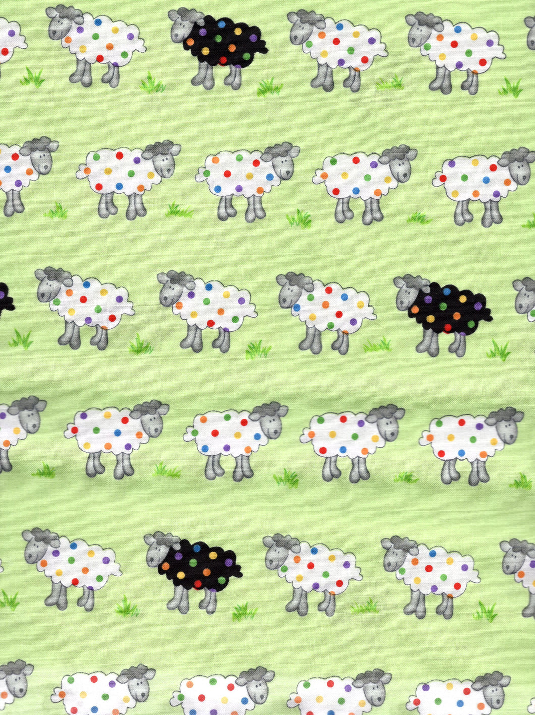 Promises Dotted Sheep / Lime cr823