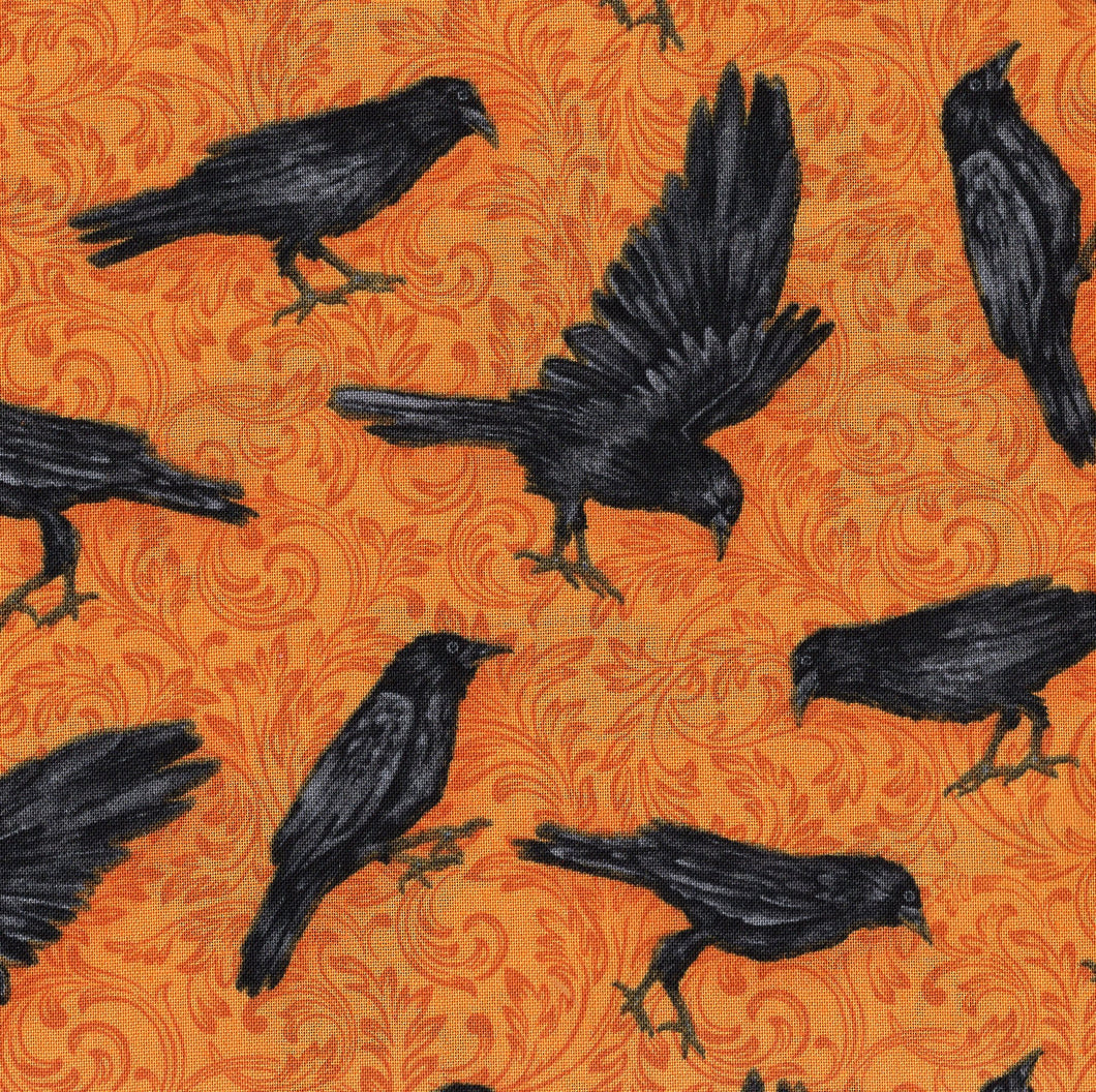 Candelabra (black ravens) Orange ho6616