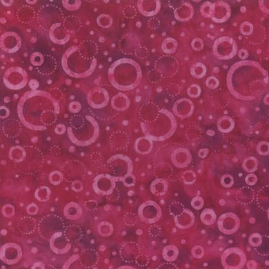 Floating circles/hot pink
