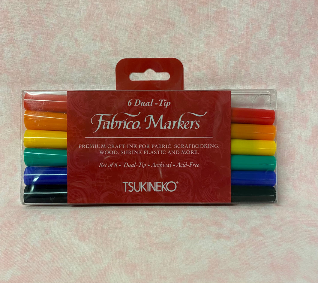 Tsukineko Dual Tip Fabric Markers n157