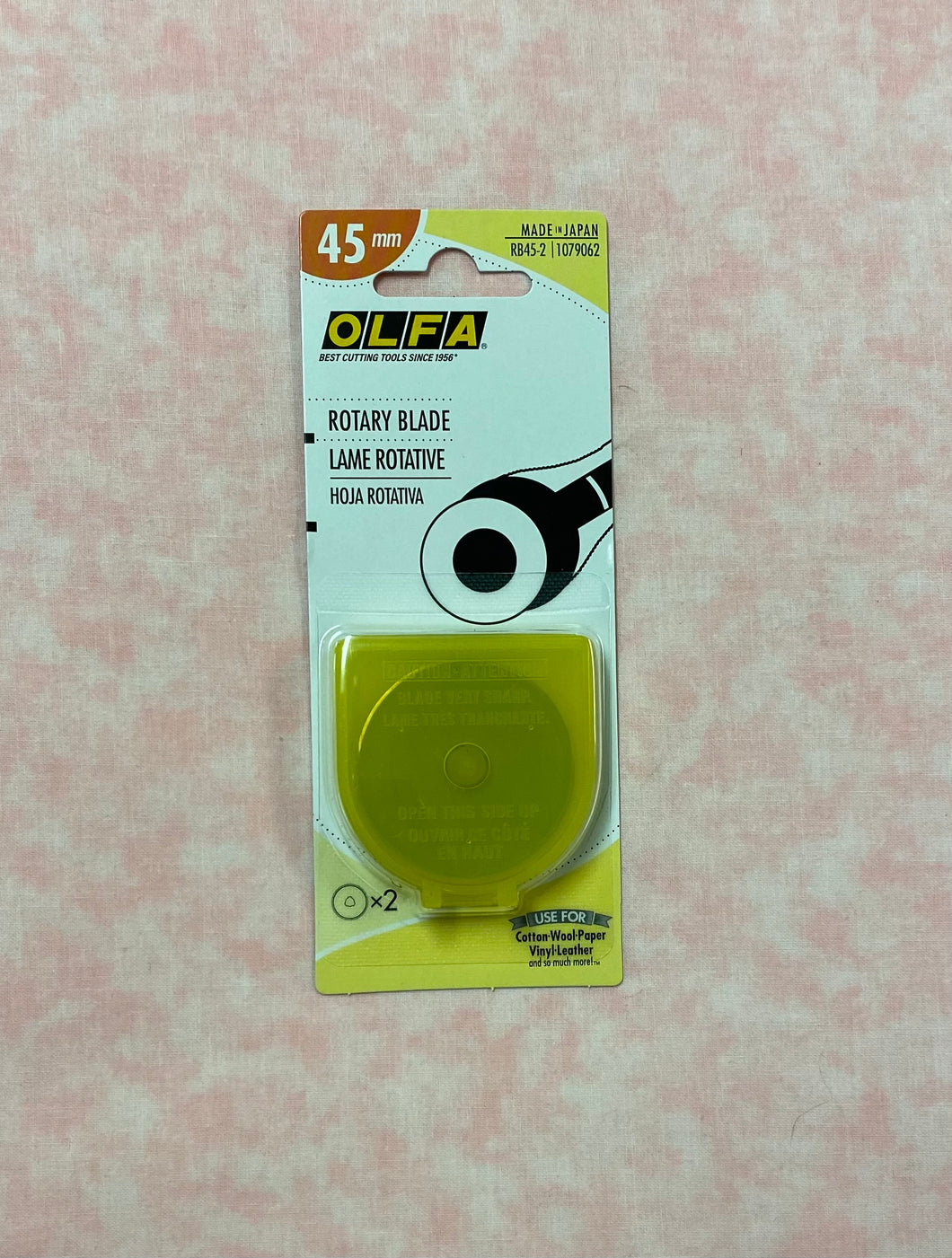 Olfa Rotary Blade 45mm 2/Pkg