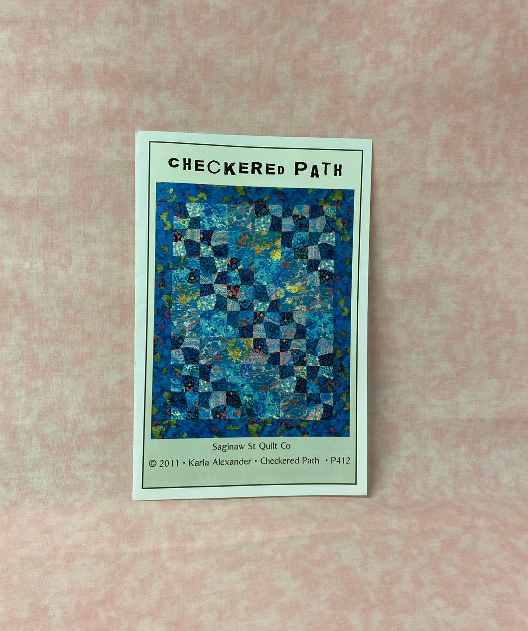 Saginaw Street Quilt Company Checkered Path p38