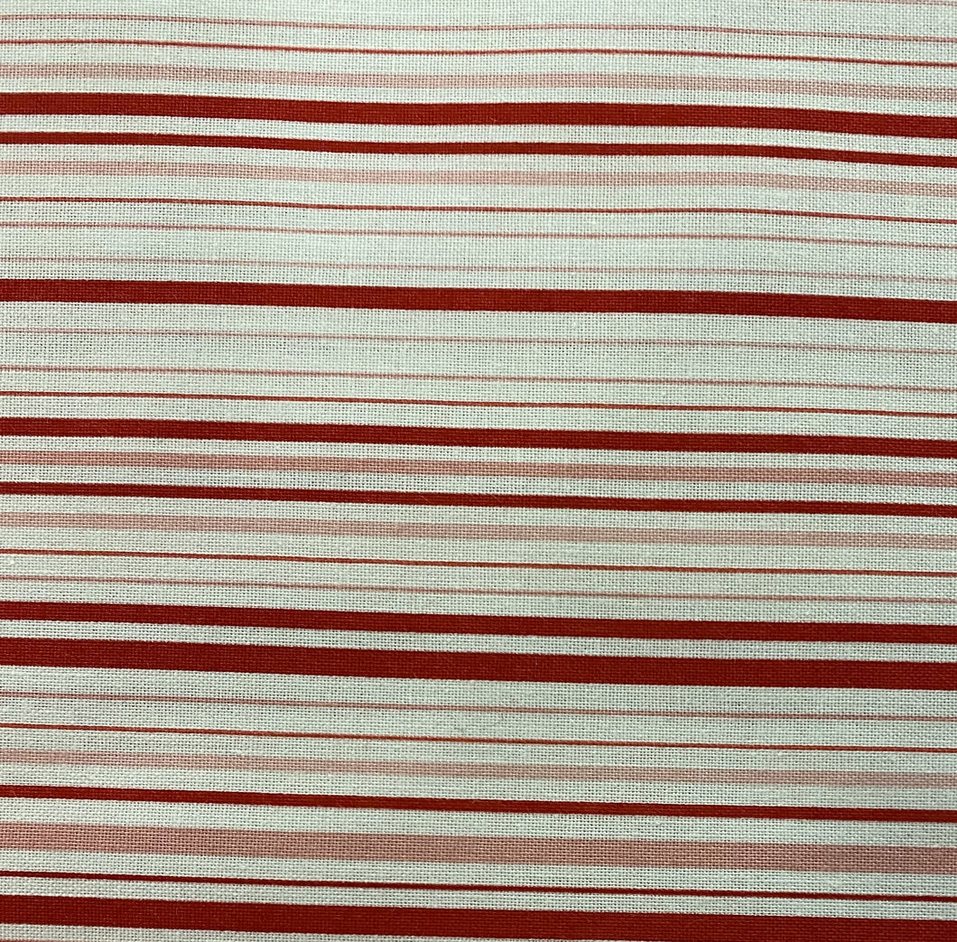 Stripe Red / White str358